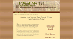 Desktop Screenshot of iwantmyt3.com